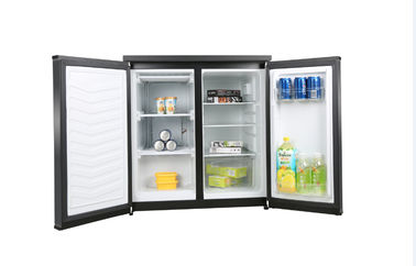 Nebeneinander Kühlschrank-und Gefrierschrank-eingebauter Entwurf, weißer doppelte Tür-Kühlschrank