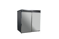 Kommerzieller rostfreier nebeneinander Kühlschrank, doppelte Tür-Kühlschrank-Gefrierschrank A+