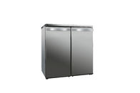 vielseitige Speicherungskapazität des rostfreien nebeneinander Kühlschrank-150L